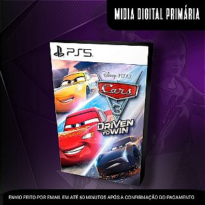Carros 3 Driven To Win Ps5 Mídia Digital (Primária) (Retrocompatível)