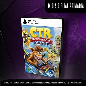 Crash Team Racing Nitro-Fueled Ps5 Mídia Digital (Primária) (Retrocompatível)