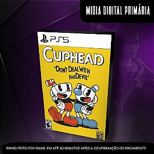 Cuphead Ps5 Mídia Digital (Primária) (Retrocompatível)