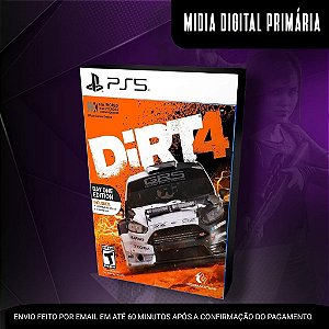 Dirt 4 Ps5 Mídia Digital (Primária) (Retrocompatível)