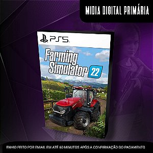 Farming Simulator 22 Ps5 Mídia Digital (Primária) (Retrocompatível)
