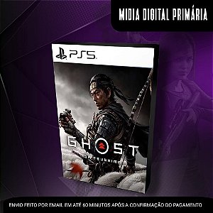 Ghost of Tsushima Ps5 Mídia Digital (Primária) (Retrocompatível) (Primária)