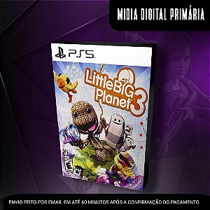 LittleBigPlanet 3 Ps5 Mídia Digital (Primária) (Retrocompatível)