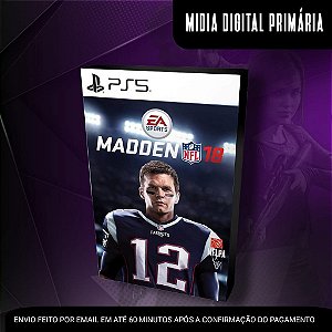 Madden NFL 18 Ps5 Mídia Digital (Primária) (Retrocompatível)
