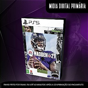 Madden NFL 21 Ps5 Mídia Digital (Primária) (Retrocompatível)