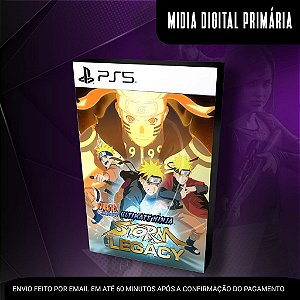 Naruto Shippuden Ultimate Ninja Storm Legacy Ps5 Mídia Digital (Primária) (Retrocompatível)