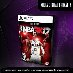 NBA 2K17 Ps5 Mídia Digital (Primária) (Retrocompatível)