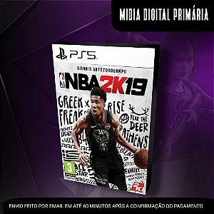 NBA 2K19 Ps5 Mídia Digital (Primária) (Retrocompatível)