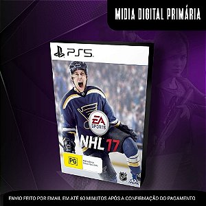 NHL 17 Ps5 Mídia Digital (Primária) (Retrocompatível)
