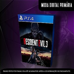 Resident Evil 3 Remake Ps4 Mídia Digital (Primária)