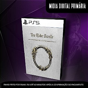 The Elder Scrolls Online Ps5 Mídia Digital (Primária) (Retrocompatível)