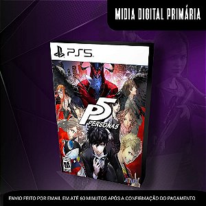 Persona 5 Royal Ps5 Mídia Digital (Primária) (Retrocompatível)