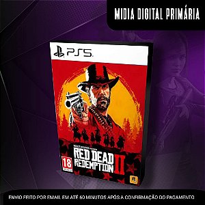 Red Dead Redemption 2 Ps5 Mídia Digital (Primária) (Retrocompatível)