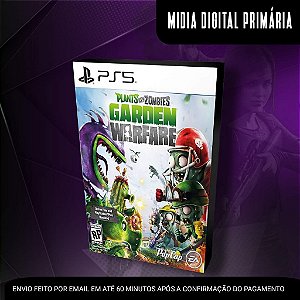 Plants vs Zombies Garden Warfare Ps5 Mídia Digital (Primária) (Retrocompatível)