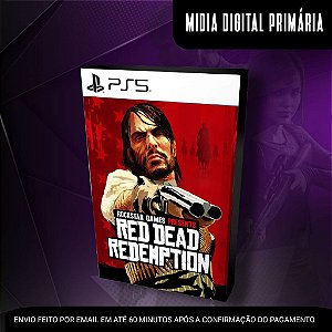 Red Dead Redemption Ps5 Mídia Digital (Primária) (Retrocompatível)