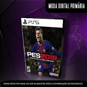 PES 2019 Ps5 Mídia Digital (Primária) (Retrocompatível)