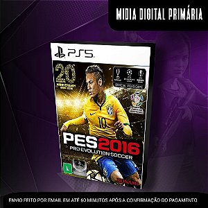 PES 2016 Ps5 Mídia Digital (Primária) (Retrocompatível)