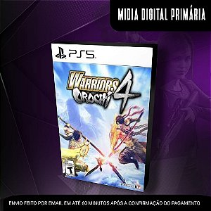 Warriors Orochi 4 Ps5 Mídia Digital (Primária) (Retrocompatível)