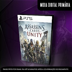 Assassin's Creed Unity Ps5 Mídia Digital (Primária) (Retrocompatível)