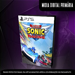 Team Sonic Racing Ps5 Mídia Digital (Primária) (Retrocompatível)