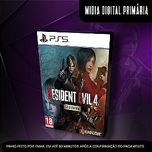 Resident Evil 4 Remake Gold Edition Ps5 Mídia Digital (Primária)
