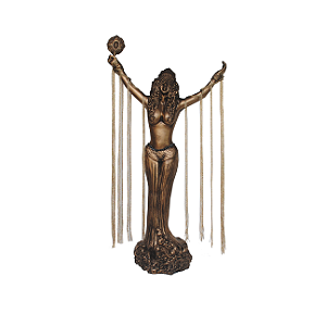 Imagem de Iemanjá Grande Dourada – 45 cm