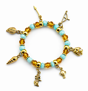 Pulseira colorida Logun Edé