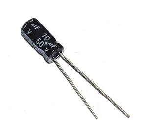 Capacitor Eletrolítico 10uF 50V