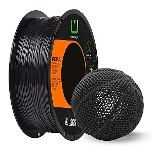 Filamento Peba Preto 1kg Multfila Para Impressora 3d 1.75mm