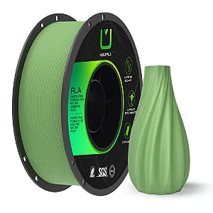 Filamento Pla Matte Fosco Verde Matcha 1kg Multfila Impressora 3d 1.75mm