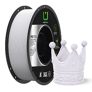 Filamento Petg Matte Branco 1kg Multfila Para Impressora 3d 1.75mm