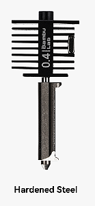 Hotend Bico De Aço Endurecido Bambu Lab A1 A1mini 0.4mm