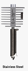 Hotend Bico De Aço Inoxidável Bambu Lab A1 A1mini 0.4mm FAH007