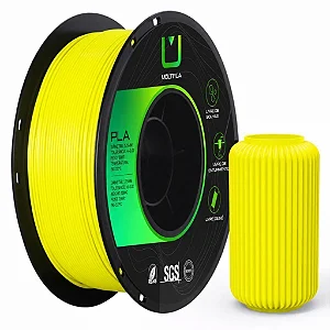 Filamento Pla Amarelo Banana1kg Multfila Para Impressora 3d 1.75mm