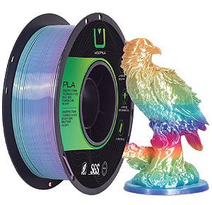 FILAMENTO PLA SILK RAINBOW ICE CREAM Multfila Para Impressora 3D 1.75mm