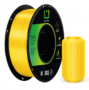 FILAMENTO PLA SILK AMARELO MULTFILA 1KG