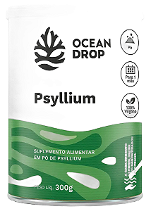 PSYLLIUM EM PÓ - 300G - OCEAN DROP