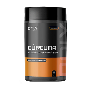 CÚRCUMA - 60 CÁPSULAS - ONLY NUTRITION