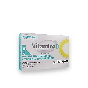VITAMINA D3 2000UI - DYNAMO - 30 COMPRIMIDOS