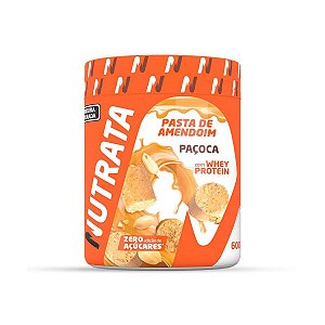 PASTA DE AMENDOIM PROTEICA NUTRATA 600G