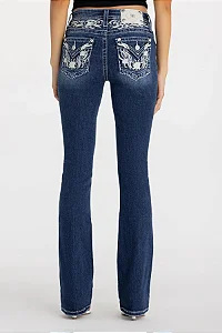 Calça Feminina Jeans Miss Me Glacé Bleu