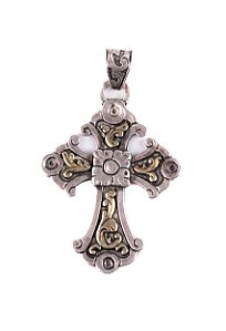 CRUCIFIXO AMERICAN SEMI JOIA