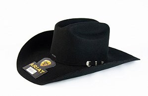 Chapéu Ariat Importado Feltro Premium 3x Black