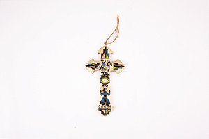 Cruz retrovisor indígena