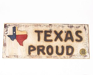 Placa Texas proud