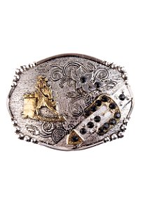 Fivela country tambor