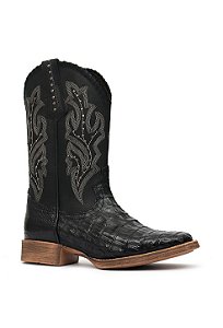 bota vimar feminina jacare black
