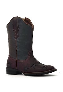 bota infantil Vimar Roxa metal