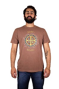 Camiseta stable sao bento Marrom