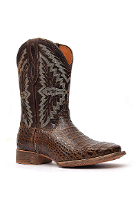 bota vimar masculina Jacare Castanho